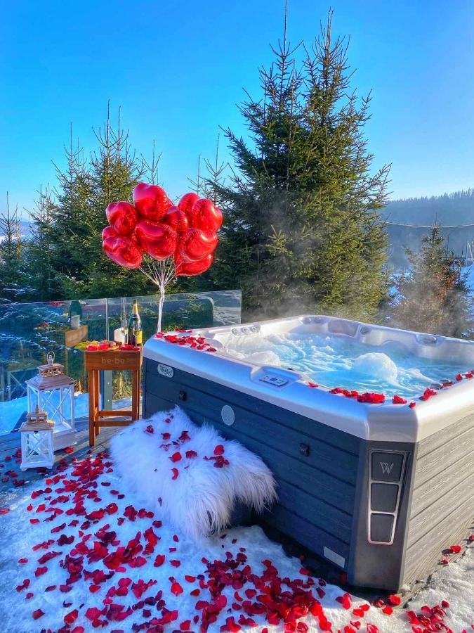 Be Be Chalet - Premium Jacuzi & Private Pool Bukowel Exterior foto